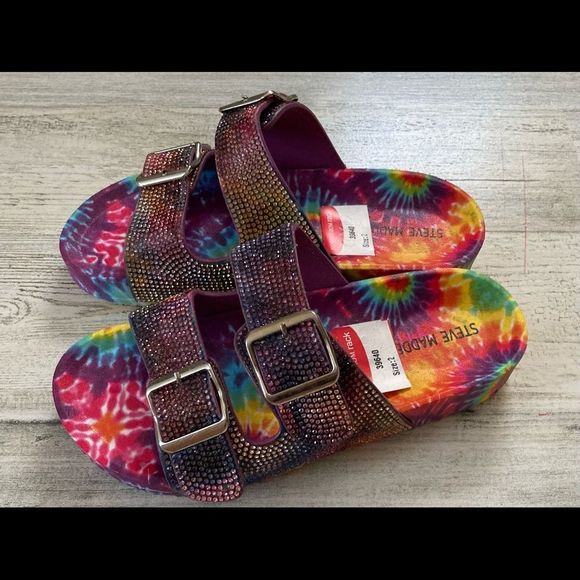 Steve Madden rainbow sandals Size 2 - Picture 4 of 7